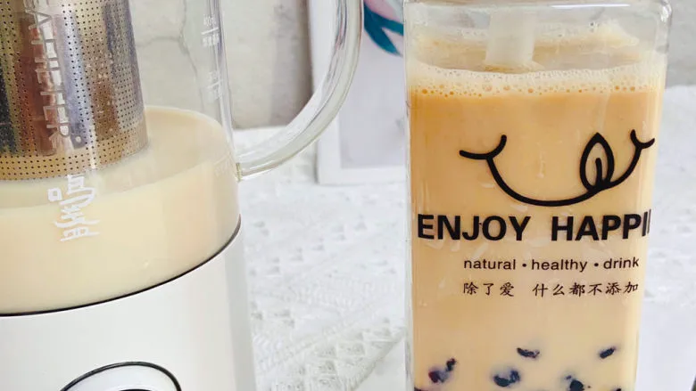 在家也能做出巨好喝的珍珠奶茶
