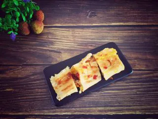 街边小吃一东北烤冷面,Share with you