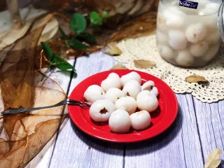 荔枝罐头➕ 玉雪肌肤罩绛纱,成品