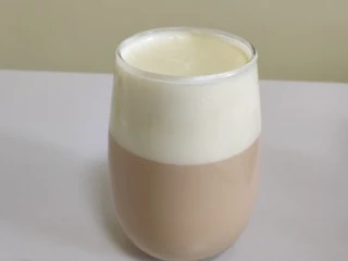 在家也可以制作奶茶,奶盖的量可以根据自己的需求添加，我这个是25g 奶盖。