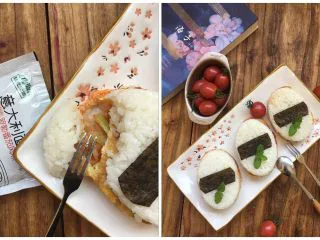 孩子最喜欢的造型寿司来啦,酸甜可口的寿司，中间是酱、鸡蛋和蔬菜，特别的美味哟！