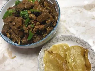 北方的“小鸡喝饼” 材料简单，饭菜同出！！,完成。看着步骤多，其实很简单！！