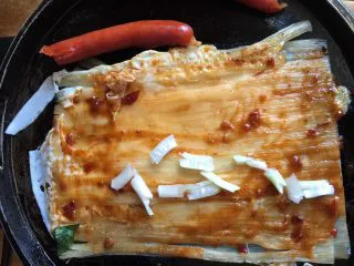 街边小吃一东北烤冷面,……