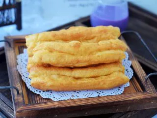 自制健康油条,成品图