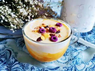 自制芒果奶昔,成品2