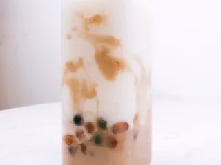 家庭版喜茶同款——芋泥波波冰,出品