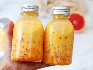 可以吸着喝的杨枝甘露,图四