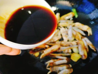 家常菜+爆炒蛏子,加入调汁