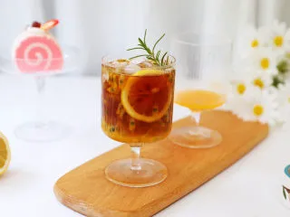 百香果柠檬气泡冰咖啡,图二