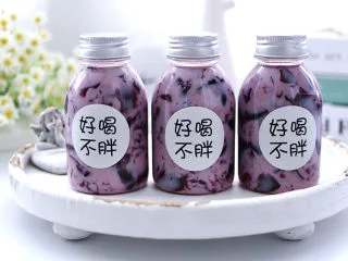 桑葚柠檬冻撞奶,喜欢的小伙伴们,学会了可以去摆摊咯!