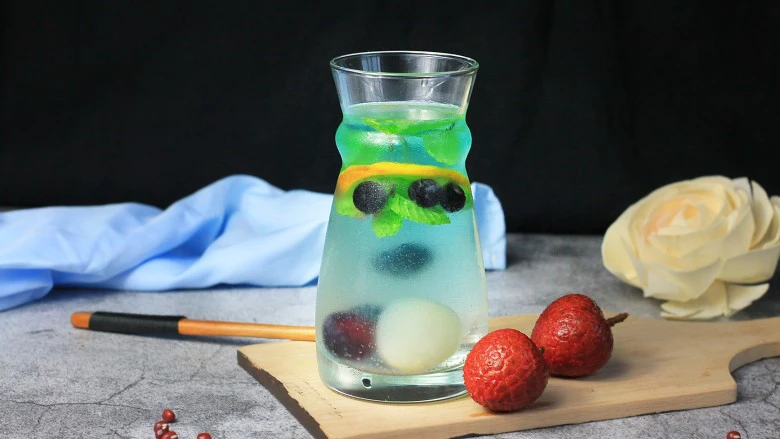 蓝色之恋 夏日饮品