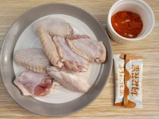 奥尔良烤鸡翅,食材准备好