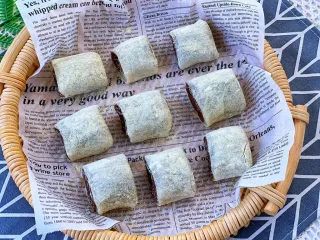 经典小吃驴打滚,切块