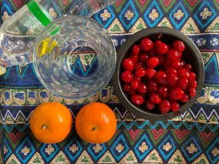 橙心橙意饮品,准备