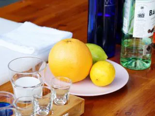 夏日红柚季！比基尼少女的鸡尾酒,食材准备-选择较大的红西柚