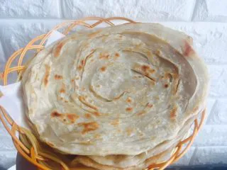 手抓饼——完美复制街头小吃,烙好的饼