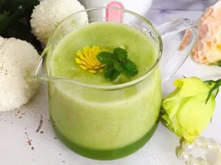 属于春天的果汁～羊角蜜香梨汁,美美哒