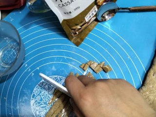 红糖珍珠奶茶,我是各种形状都切