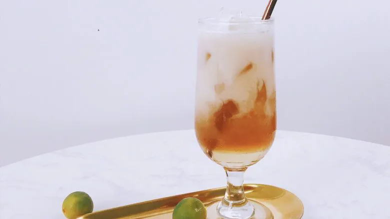 夏日晚霞薄荷波士冰茶,唤醒你的活力