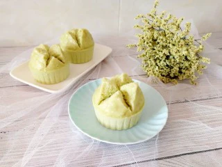 艾叶笑粄(客家小吃),最后再来一张~~凑步数嘛~希望大家会喜欢这个菜谱,艾叶的清香味,非常的好吃哦