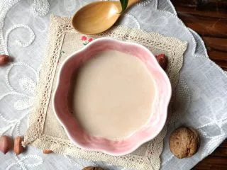 【花生核桃露】健脑益智的学生饮品,成品图