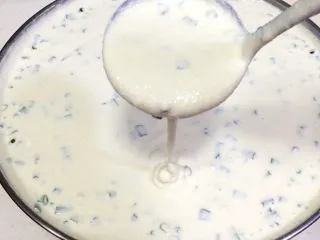 福建小吃—油饼,豆米浆就制作好了。