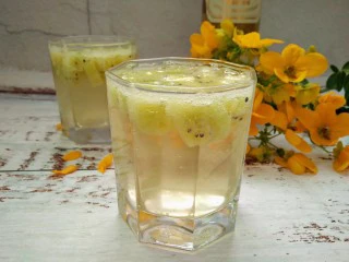 猕猴桃苹果醋饮,成品图