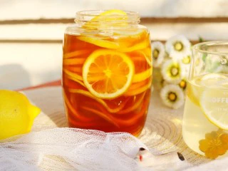 冬至美食 柠檬蜂蜜水,味道超赞。