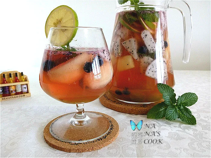 西班牙水果酒,大名鼎鼎的桑格利亚汽酒,简单几步就能做