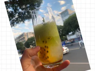 超级清爽的青瓜百香果燕窝,成品