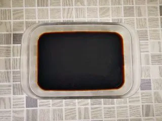 酒酿烧仙草水果杯,冷藏至凝结