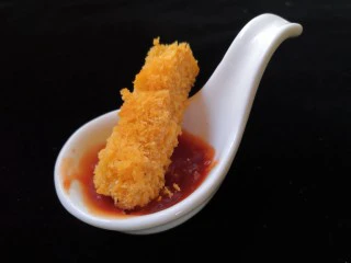 十味 香酥南瓜条,成品图。