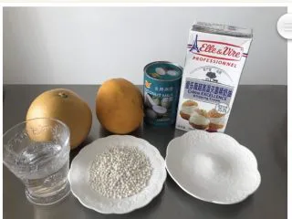 好吃的杨枝甘露,帮原材料准备好