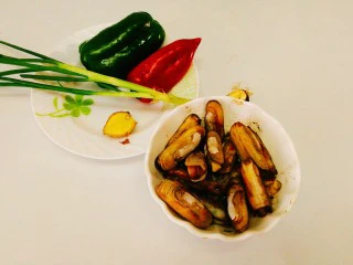 家常菜+爆炒蛏子,准备好食材