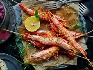 承味普罗旺斯迷迭香烤虾,非常好吃的烤虾要趁热吃