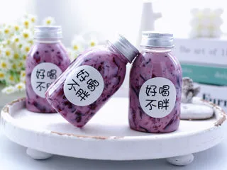 桑葚柠檬冻撞奶,酸酸甜甜味道好,Q弹顺滑巨好喝。