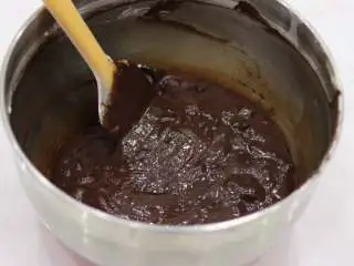 秋冬能量甜点—布朗尼,最后完成的面糊状态