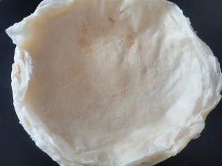 温州端午小吃— 薄饼,买来的薄饼皮