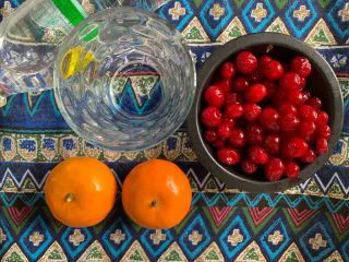 橙心橙意饮品,洗净