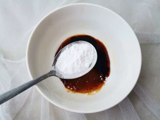 脆皮日本豆腐,一勺淀粉。