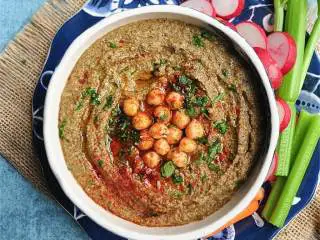 烟熏启波特雷风味鹰嘴豆,开动吧！