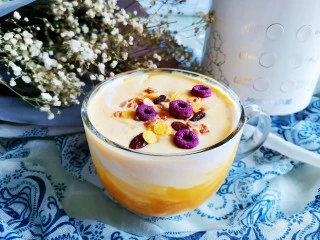 自制芒果奶昔,成品1