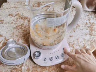 蔓越莓银耳羹简易养生壶版,开启银耳汤模式（即 120min）