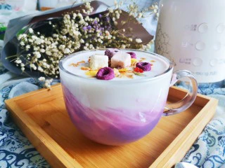 紫薯奶昔（低卡减脂）,成品1