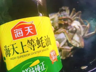 家常菜+红烧大闸蟹,蚝油