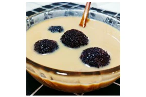 杨梅西米露奶茶