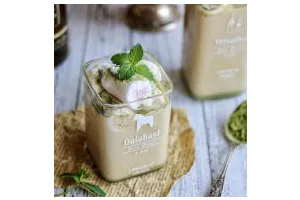 抹茶棉花糖奶茶