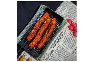 街边小吃一东北煎肠