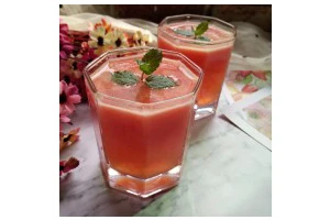西红柿蜂蜜汁