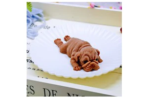 高颜值沙皮狗冰激凌